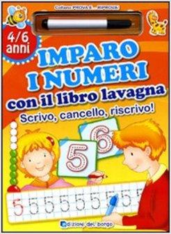 IMPARO I NUMERI CON IL LIBRO LAVAGNA CON GADGET