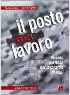 POSTO DEL LAVORO VISSUTO E ATTESE DEI LAVORATORI DI OGGI (IL)