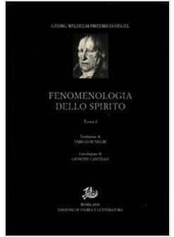 FENOMENOLOGIA DELLO SPIRITO