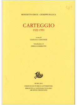CARTEGGIO (1922-1951)