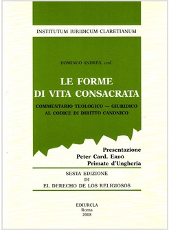 FORME DI VITA CONSACRATA 6 EDIZIONE