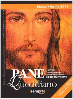 PANE QUOTIDIANO MARZO APRILE 2019