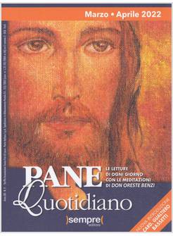 PANE QUOTIDIANO MARZO-APRILE 2022