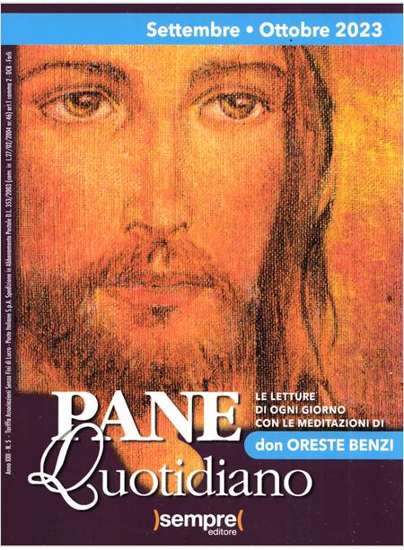 PANE QUOTIDIANO SETTEMBRE OTTOBRE 2023