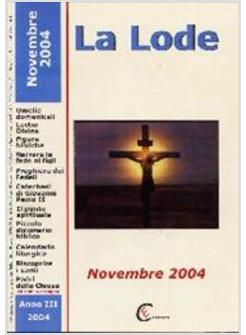 LODE NOVEMBRE 2004