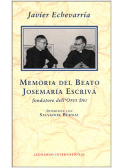 MEMORIA DEL BEATO JOSEMARIA ESCRIVA'