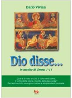 DIO DISSE (IN ASCOLTO DI GENESI 1-11)