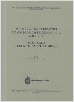 MIRACULA SANCTI DOMINICI MANDATO MAGISTRI BERENGARII COLLECTA