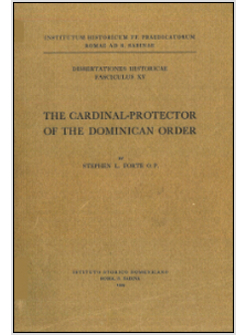 CARDINAL-PROTECTOR OF DOMINICAN ORDER (THE)