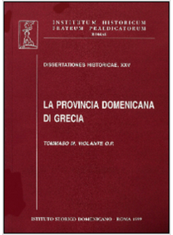 PROVINCIA DOMENICANA DI GRECIA (LA)