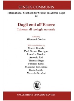 DAGLI ENTI ALL'ESSERE. ITINERARI DI TEOLOGIA NATURALE