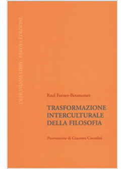 TRASFORMAZIONE INTERCULTURALE DELLA FILOSOFIA