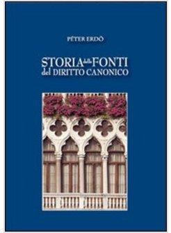STORIA DELLE FONTI DEL DIRITTO CANONICO