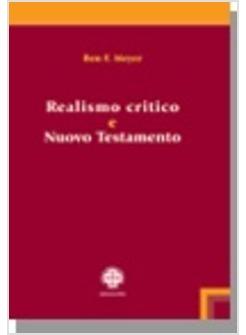 REALISMO CRITICO E NUOVO TESTAMENTO