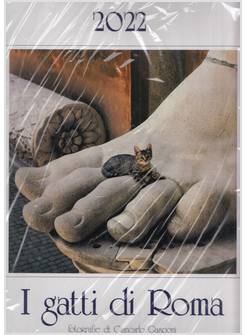 CALENDARIO CM 34 X 24 I GATTI DI ROMA 2022