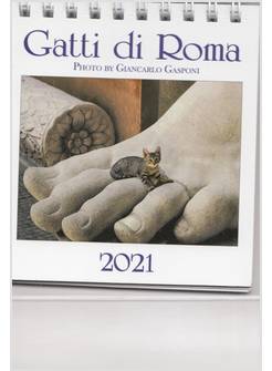 CALENDARIO CM 10 X 10 I GATTI DI ROMA 2021