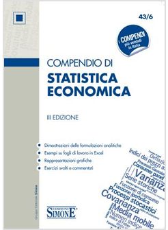 COMPENDIO DI STATISTICA ECONOMICA III EDIZIONE