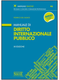 MANUALE DI DIRITTO INTERNAZIONALE PUBBLICO