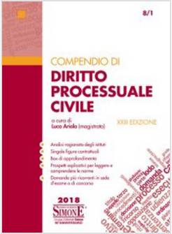 COMPENDIO DI DIRITTO PROCESSUALE CIVILE XXIII