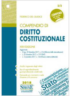 COMPENDIO DI DIRITTO COSTITUZIONALE