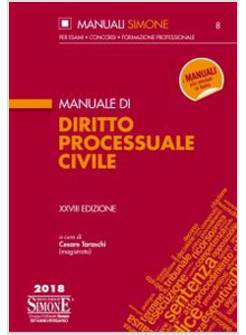 MANUALE DI DIRITTO PROCESSUALE CIVILE