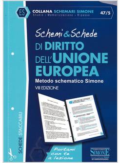 SCHEMI E SCHEDE DI DIRITTO DELL'UNIONE EUROPEA