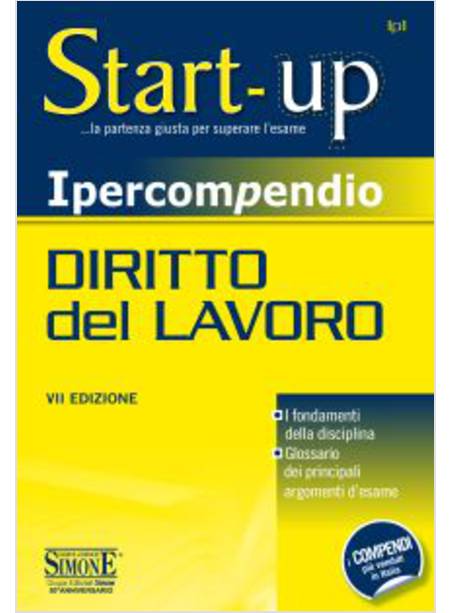 DIRITTO DEL LAVORO IPERCOMPENDIO START UP