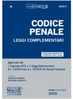 CODICE PENALE. LEGGI COMPLEMENTARI. EDIZ. MINOR. CON ESPANSIONE ONLINE
