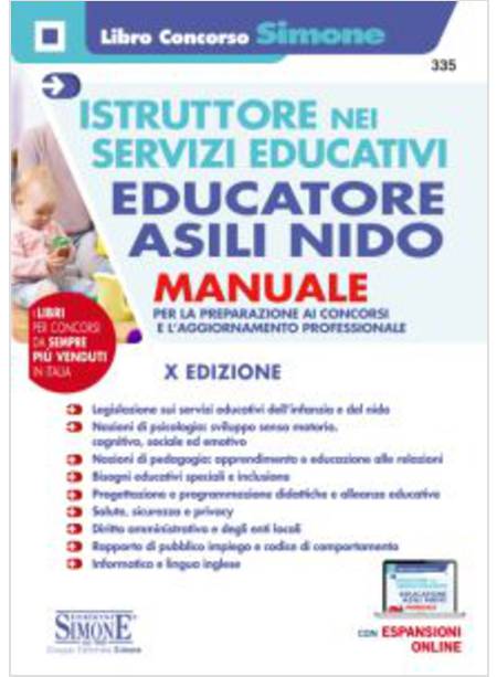 ISTRUTTORE NEI SERVIZI EDUCATIVI. EDUCATORE NEGLI ASILI NIDO