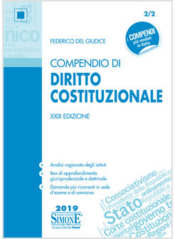 COMPENDIO DI DIRITTO COSTITUZIONALE