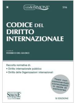 CODICE DEL DIRITTO INTERNAZIONALE