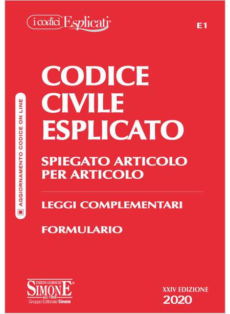 CODICE CIVILE ESPLICATO XXIV EDIZIONE