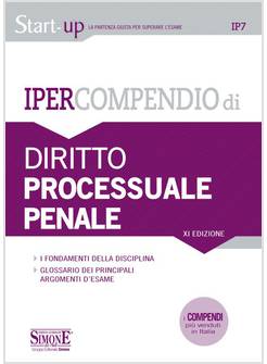 IPERCOMPENDIO DIRITTO PROCESSUALE PENALE
