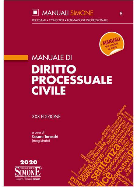 MANUALE DI DIRITTO PROCESSUALE CIVILE