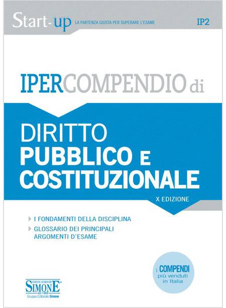 IPERCOMPENDIO DI DIRITTO PUBBLICO E COSTITUZIONALE