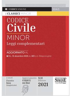 CODICE CIVILE MINOR 2021