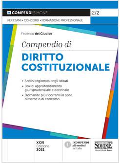 COMPENDIO DI DIRITTO COSTITUZIONALE