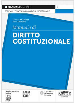 MANUALE DI DIRITTO COSTITUZIONALE