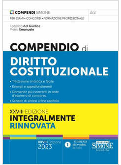 COMPENDIO DI DIRITTO COSTITUZIONALE