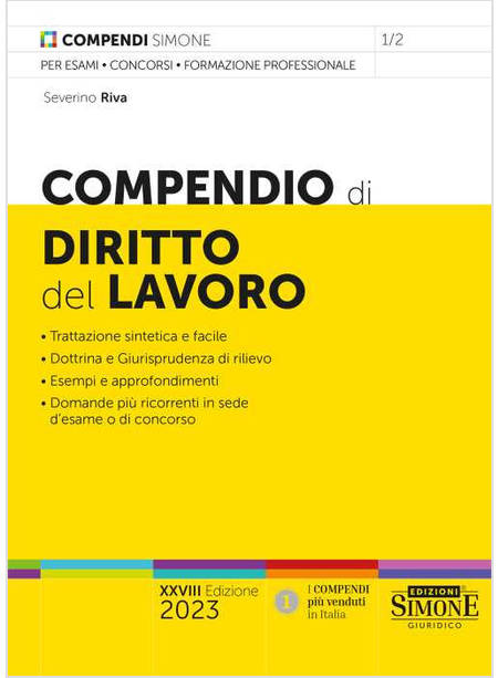 COMPENDIO DI DIRITTO DEL LAVORO