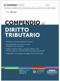 COMPENDIO DI DIRITTO TRIBUTARIO