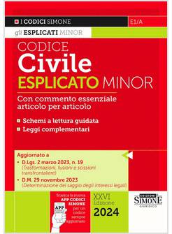 CODICE CIVILE ESPLICATO MINOR