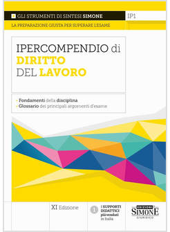 IPERCOMPENDIO DI DIRITTO DEL LAVORO FONDAMENTI DELLA DISCIPLINA