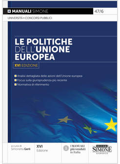 LE POLITICHE DELL'UNIONE EUROPEA