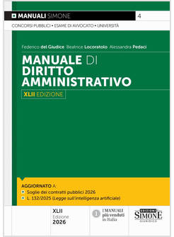 MANUALE DI DIRITTO AMMINISTRATIVO