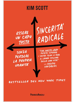 SINCERITA' RADICALE. ESSERE UN CAPO TOSTO SENZA PERDERE LA PROPRIA UMANITA'