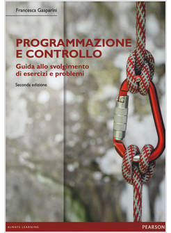 PROGRAMMAZIONE E CONTROLLO. GUIDA ALLO SVOLGIMENTO DI ESERCIZI E PROBLEMI