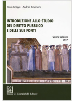 INTRODUZIONE ALLO STUDIO DEL DIRITTO PUBBLICO E DELLE SUE FONTI