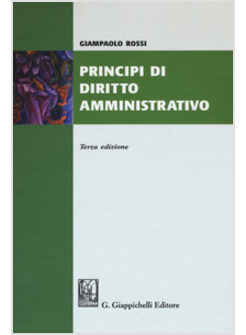 PRINCIPI DI DIRITTO AMMINISTRATIVO 3 EDIZIONE