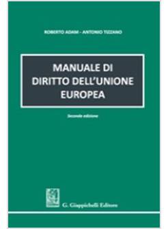 MANUALE DI DIRITTO DELL'UNIONE EUROPEA